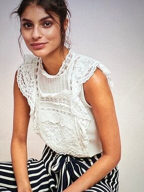 Anthropologie Victoria Blouse by Maeve